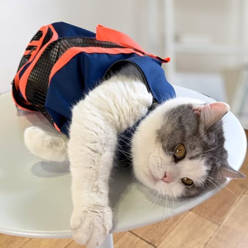 Cinf Cat Restraint Grooming Bag, Anti-Scratch Tool - Image 7