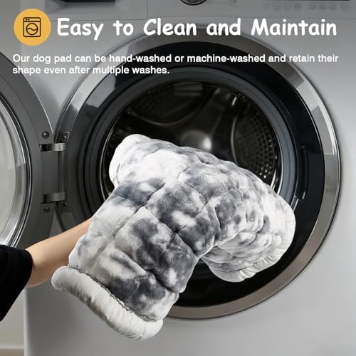 42" x 27"Washable Dog Bed Mat, Upgraded Non-Slip Durable Dog Bed, Soft and - Image 5