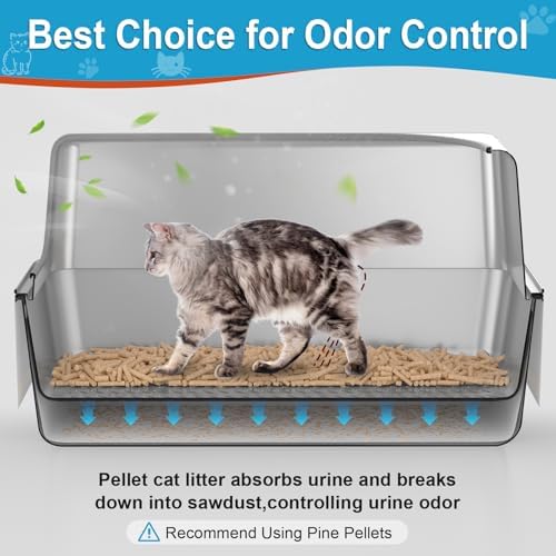 All Stainless Steel Sifting Litter Box - Image 3