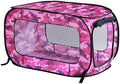 Portable Collapsible Pop Up Kennel, Camo Pink by BeatriceHomeFashions