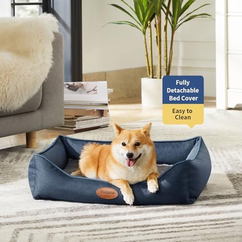 Tidore Orthopedic Dog Beds for Small Dogs, Durable Egg Crate Foam Sofa Dog Bed - Image 2