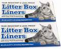 Cat Liter Box Liners 20 Count 17.7 x 24 Inches 2 Boxes 10 Count Each by Unknown
