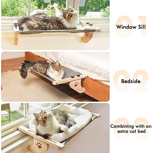 AMOSIJOY Cat Windowsill Perch - Image 6