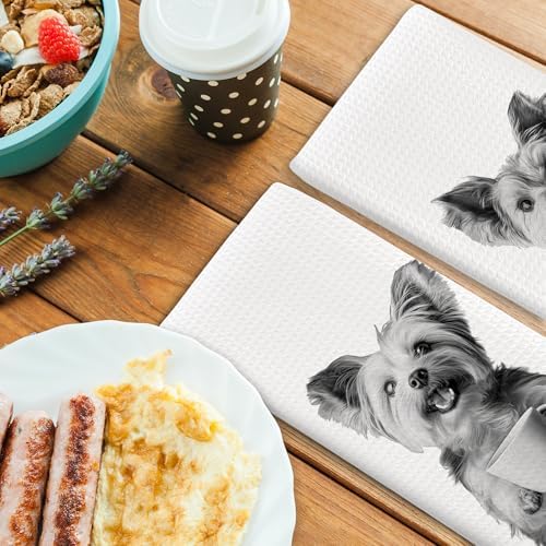 Dog Kitchen Towels Decor Set of 2 - Image 4