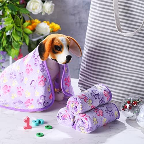Tatuo 4 Pcs Fleece Dog Blankets - Image 6