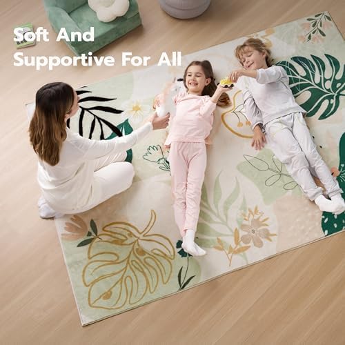 Joiedomi Area Rugs for Bedroom 3x5 Washable Rug Non Slip Small Carpet - Image 3