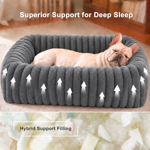 FURTIME Dog Bed for Small Medium Dog, Washable Orthopedic Pet Bed - Image 4