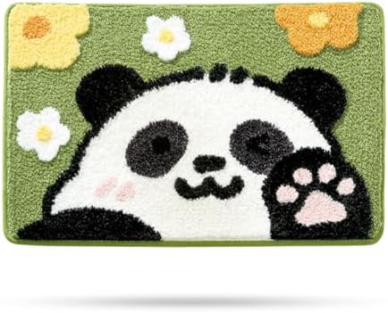 Molesun Panda Bath Mat 16x24, Soft Absorbent Microfiber Bath Rugs by Molesun