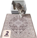 Lovewag Cat Litter Mat, Litter Box Mat, Caramel Creme, 2 Pack by Lovewag