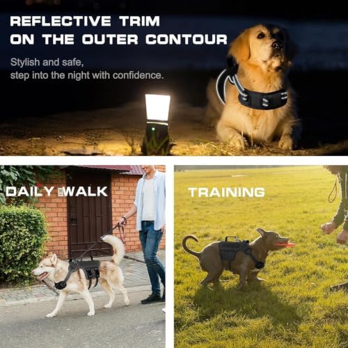Dog Harness, Tactical No Pull for Small Sized Dog - Image 4