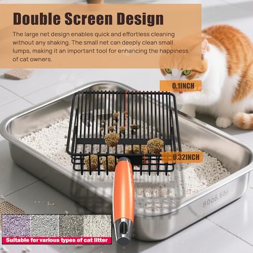 Heavy Duty Metal Cat Litter Scoop - Image 3