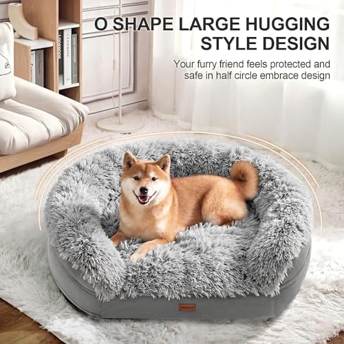 iweepet Fluffy Calming Orthopedic Dog Beds - Image 2