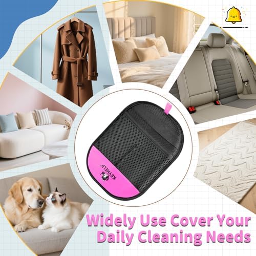 Pet Hair Removal Glove for Dogs & Cats, Newly Upgraded Reusable Electrostatic - Image 4