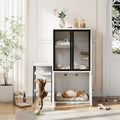 TrailBlaze Modern Double Cat Litter Box Enclosure Furniture – Hidden Storage by Unknown
