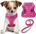 No Pull Dog Puppy Harness and Leash Set Reflective Mesh Vest Large by YIMEIS