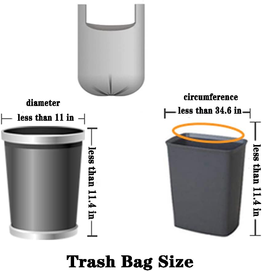 Small Black 4 Gallon Trash Bags - Image 5