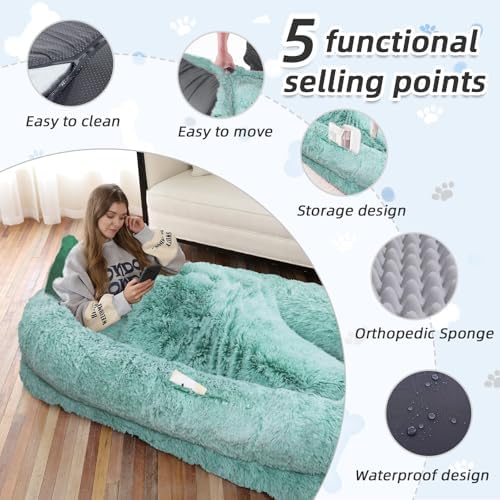 WROS Human Dog Bed for Adult - Image 3