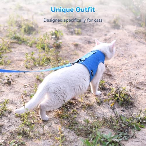 Cat Harness and Leash Set for Walking Escape Proof, Extra Large - Image 2