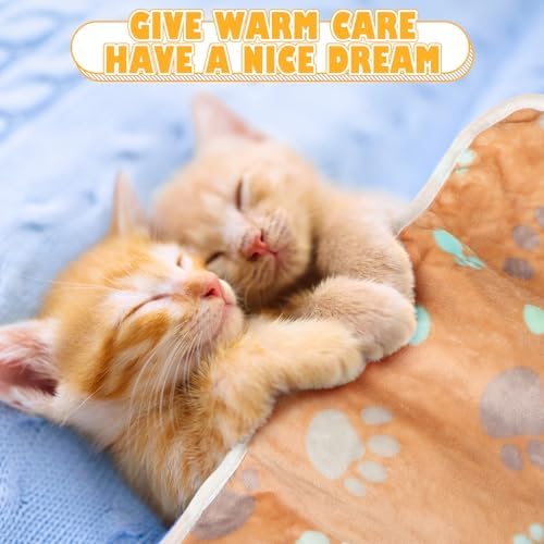 Chumia 18 Pcs Fleece Puppy Blanket - Image 5