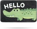 Molesun Crocodile Bath Mat 20x31, Soft Absorbent Microfiber Bath Rugs by Molesun