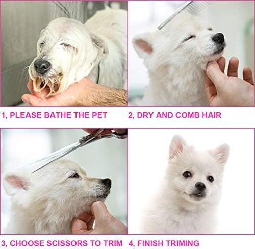 TINMARDA Dog Grooming Kit, Professional Stainless Steel Dog Grooming Scissors - Image 7