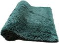 CozeCube 24"x16" Hunter Green Non Slip Microfiber Bathroom Rug Washable by CozeCube