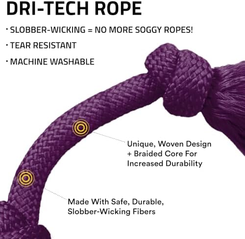 Playology Tug Rope Dog Toys for Medium Dogs - Image 2