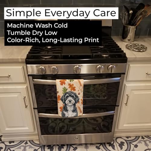 Caroline's Treasures Portuguese Water Dog Dogs Kitchen Towel 15x25 in - Image 6