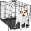 Sweetcrispy Dog Crate 30 Inch, Small Dog Cage, Foldable Puppy Pet Kennel by Sweetcrispy