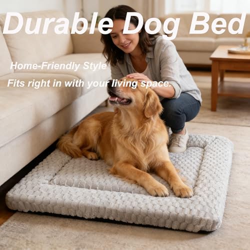 Dog Bed Mat - Reversible Dog Crate Bed Mats, Soft & Breathable Kennel Pad - Image 3