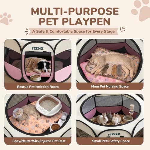 Dog Cat Small Animal Puppy Playpen Crate - Image 3