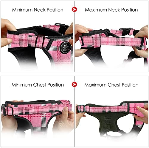 NESTROAD Dog Harness for Medium Sized Dog, No Pull Dog Vest Harness Set - Image 5