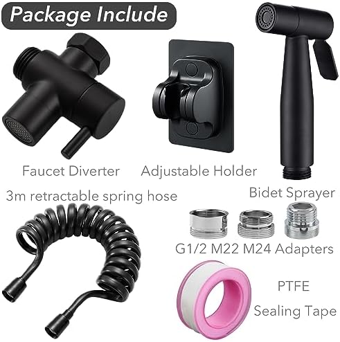 Handheld Bidet Sprayer Attachment G1/2 Toilet Bidet - Image 3