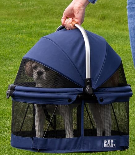 Pet Gear No-Zip View 360 Pet Carrier & Car Seat, Mountain Lake by PetGear