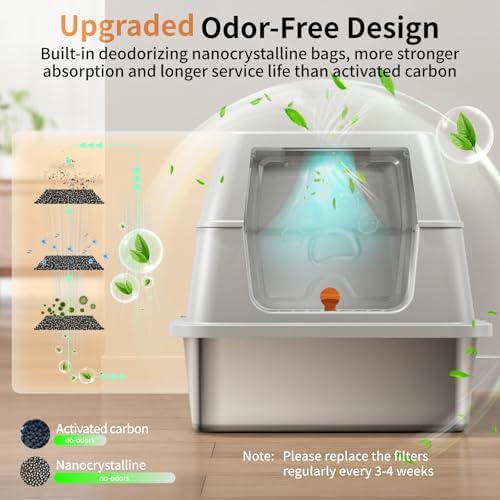 Stainless Steel Cat Litter Box - Image 3