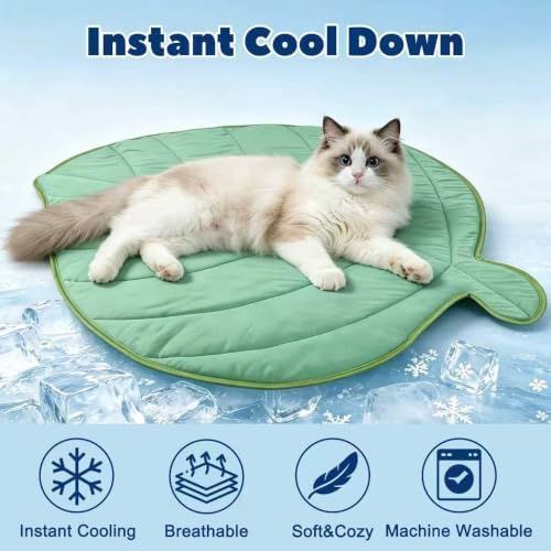 Paw Legend Dog Cooling Mat 35.4" x 43.3", Reversible Pet Cooling Pad Blanket - Image 6