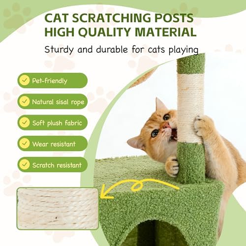39.8-Inch Small Cat Tree for Indoor Cats - Image 5
