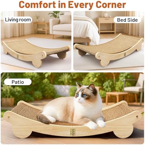 Extra Large 31.5" Cat Scratcher Bed - Image 6