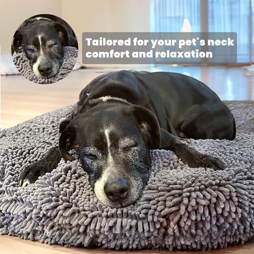 Muddy Mat® Cloud K-9 Dog Beds for Small Dogs & Cats, Soft & Relaxing Round Dog - Image 5