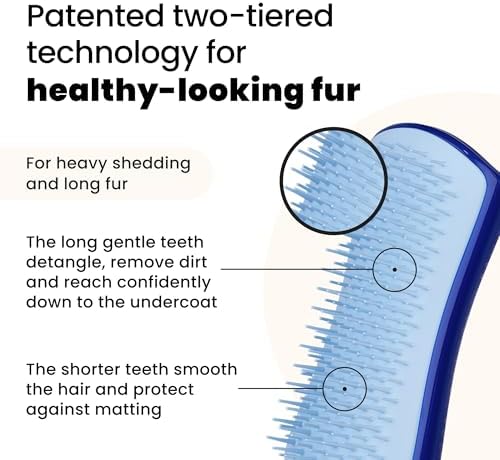 Pet Teezer De-Shedding Dog Brush - Image 2