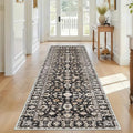 2x8 Runner Rug for Hallway, Washable Non Slip Kitchen Rugs by NYZEL