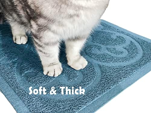 PetLike Cat Litter Box Mat, Thick Kitty Litter Trapping Mat, Waterproof - Image 4