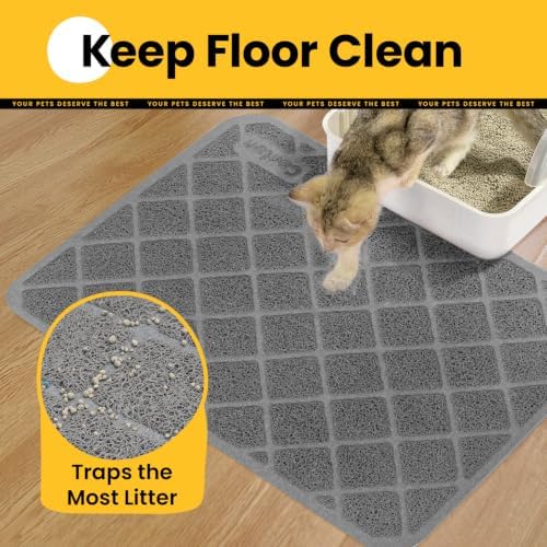 Conlun Cat Litter Mat Litter Trapping Mat - Image 3