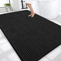 OLANLY Thick Chenille Large Bathroom Rugs 70x46, Absorbent Bath Mat by OLANLY