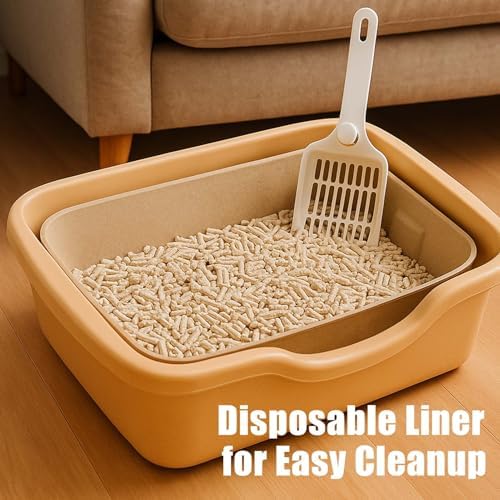 JINVOGREEN 8 Pack Disposable Litter Boxes - Image 5