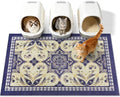 Cat Litter Mat, Waterproof & Non-Slip Backing, Litter Box Catcher, Soft on by Yigerlee