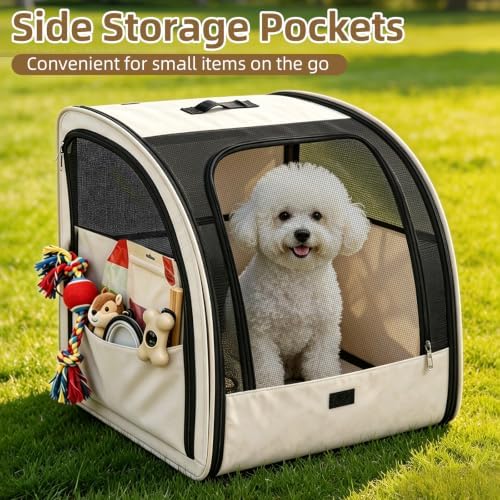 Dog Car Seat for Small Medium Dogs & Cats, Soft-Sided - Image 5