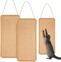 Dansydaisy 2 Pack Sisal Door Cat Scratching Mat Double Use Hanging Scratcher by Dansydaisy