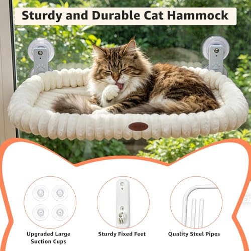 Woochpet Cat Window Perch for Window - Image 5