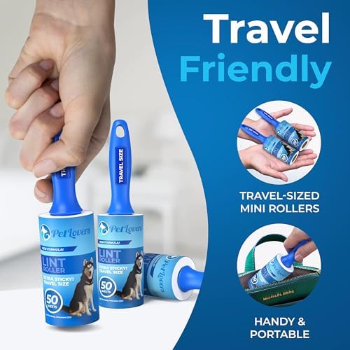 PetLovers Lint Rollers for Pet Hair Extra Sticky - Image 6